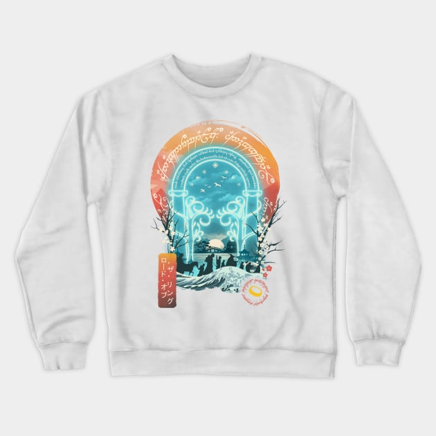 Magical Landscape Crewneck Sweatshirt by DANDINGEROZZ